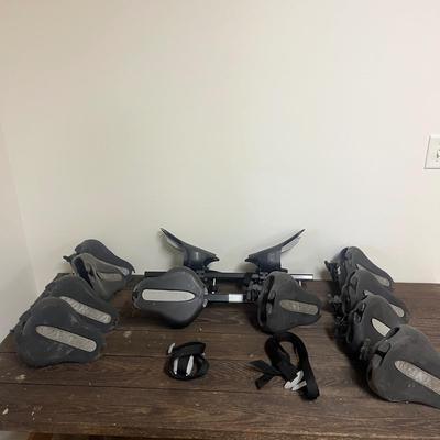 Six Pairs of Yakima Kayak Saddles with Two Metal Bars #1 (2G1-MG)