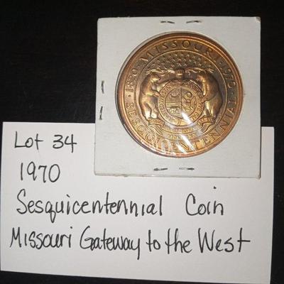 1820-1970 sesquincentennial coin mo.