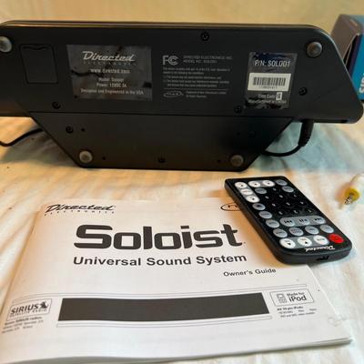 Soloist Universal Sound System & Sirius Satellite Radio (L2-RG)