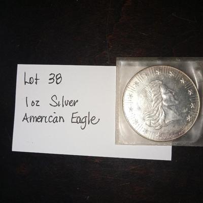 1 oz silver american eagle