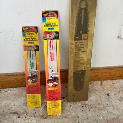 Chainsaw Bars, Axes & More Yard Tools (G-MK)