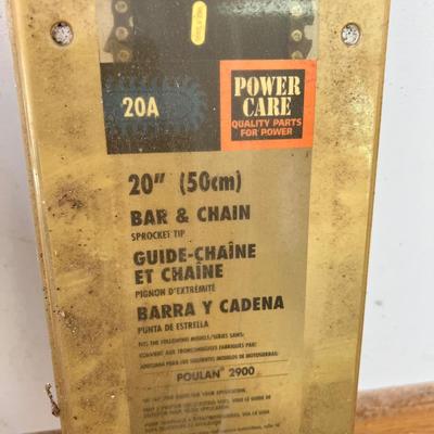 Chainsaw Bars, Axes & More Yard Tools (G-MK)