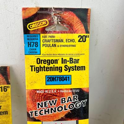 Chainsaw Bars, Axes & More Yard Tools (G-MK)