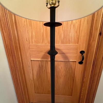 Black Metal Floor Lamp (2L-RG)