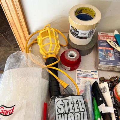 Large Assortment of Hardware, Paint Supplies & More (G-MK)