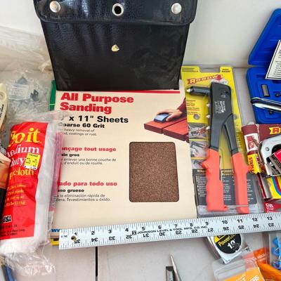 Large Assortment of Hardware, Paint Supplies & More (G-MK)