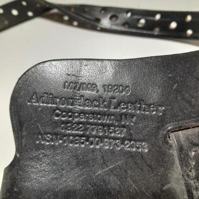 Black leather Holster M7/M9 19204 Adirondack leather
