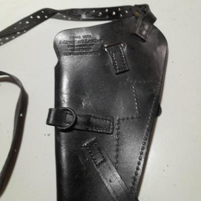 Black leather Holster M7/M9 19204 Adirondack leather