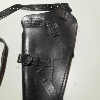 Black leather Holster M7/M9 19204 Adirondack leather