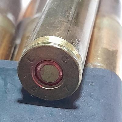 Bandoleer with Ammunition 8 RD. Clips - Ammo marked L C 6 7