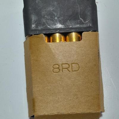 Bandoleer with Ammunition 8 RD. Clips - Ammo marked L C 6 7
