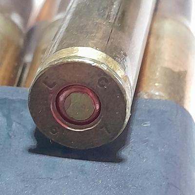 Bandoleer with Ammunition 8 RD. Clips - Ammo marked L C 6 7