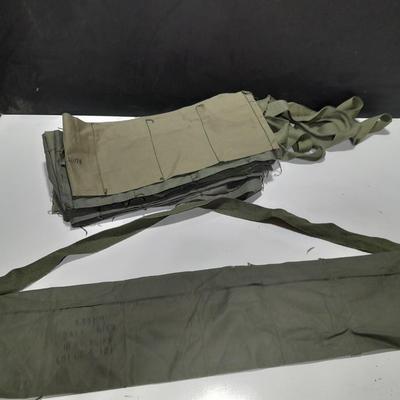 12 Bandoleer bags Military issued