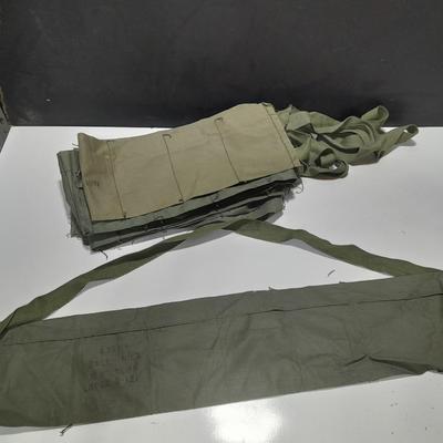 12 Bandoleer bags Military issued