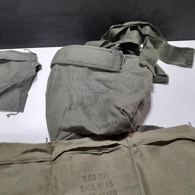 12 Bandoleer bags Military issued