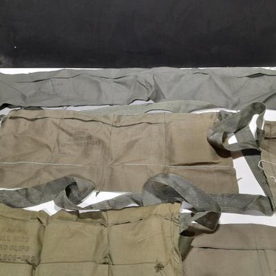 12 Bandoleer bags Military issued