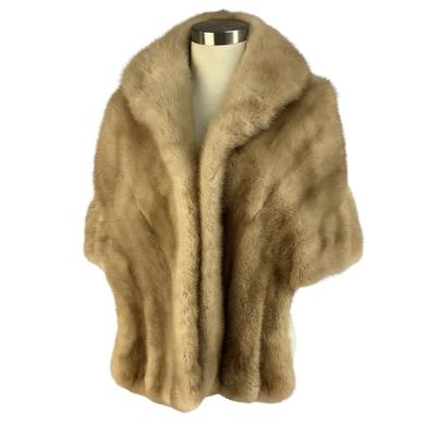 596 Mink Stole Light Tan