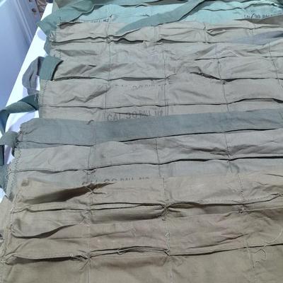 12 Bandoleer bags Military issued
