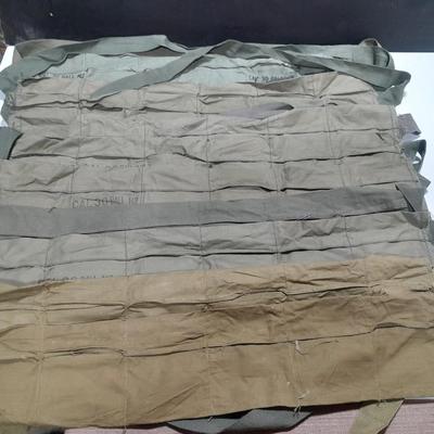 12 Bandoleer bags Military issued