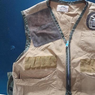 Water Repellent SafTbak Hunting vest with rifle
