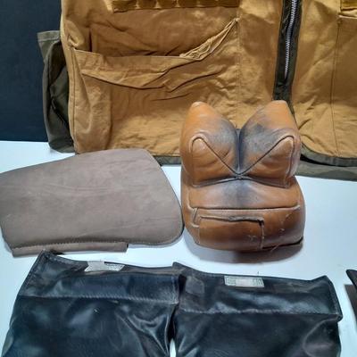 Water Repellent SafTbak Hunting vest with rifle