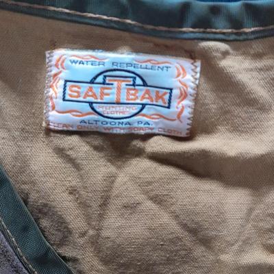 Water Repellent SafTbak Hunting vest with rifle