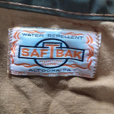 Water Repellent SafTbak Hunting vest with rifle