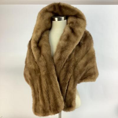 597 Mink Stole Brown