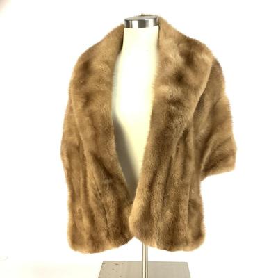 597 Mink Stole Brown