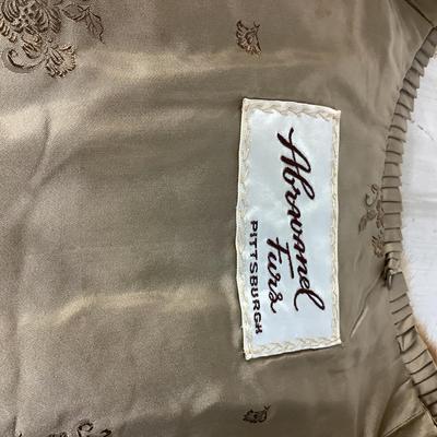 598 Brown Mink Stole