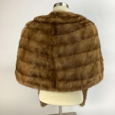 598 Brown Mink Stole