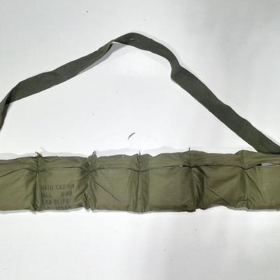 Bandoleer with ammunition on clips 7.62 Ball M80-