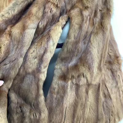 599 Canadian Sheered Mink Stole Jacket