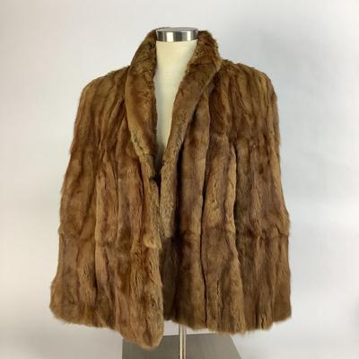 599 Canadian Sheered Mink Stole Jacket
