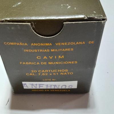 Assortment of 7.62 x 51mm Ammunition