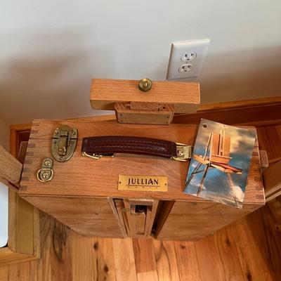 Three Portable Artists Easels - Jullian Half Box Easel & More (L2-RG)