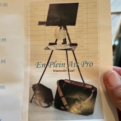 Three Portable Artists Easels - Jullian Half Box Easel & More (L2-RG)