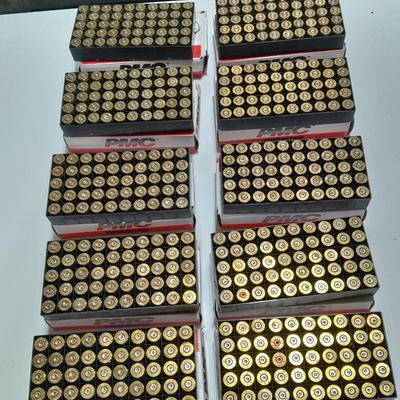 10 boxes of brass shells - BRASS ONLY - already fired 45mm shells