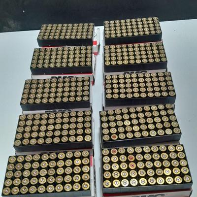 10 boxes of brass shells - BRASS ONLY - already fired 45mm shells