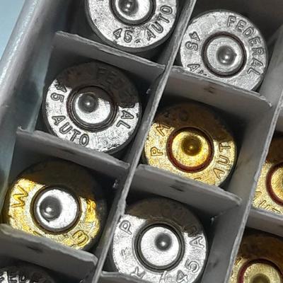 BRASS ONLY - already shot shells - ..45