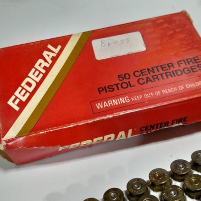 BRASS ONLY - already shot shells - ..45