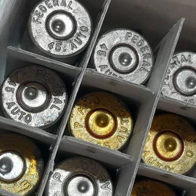 BRASS ONLY - already shot shells - ..45