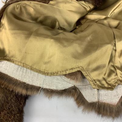 600 Dyed Rabbit Fur Jacket With Suede Tassels