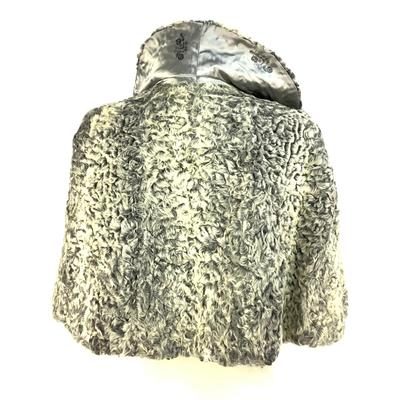 601 Silver Lamb Mink Stole