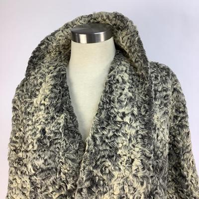 601 Silver Lamb Mink Stole