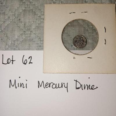 Mini Mercury dime