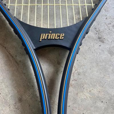 Three Prince Tennis Rackets (G-MG)