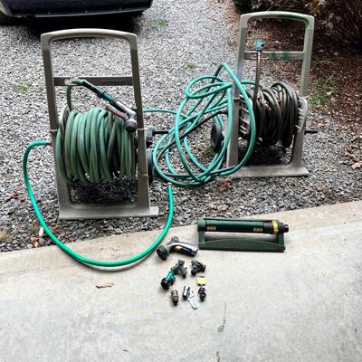 Suncast Garden Hose Reels with Hoses & Accessories (G-MK)