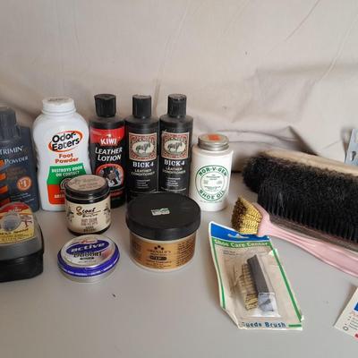 Shoe shining and foot care