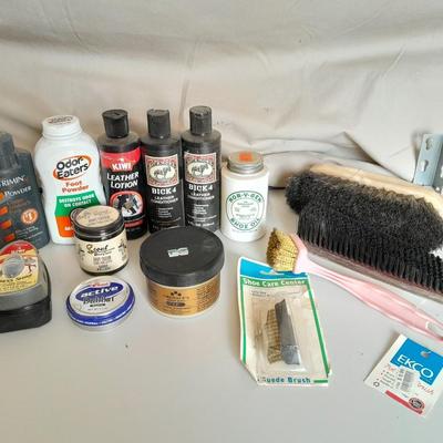 Shoe shining and foot care